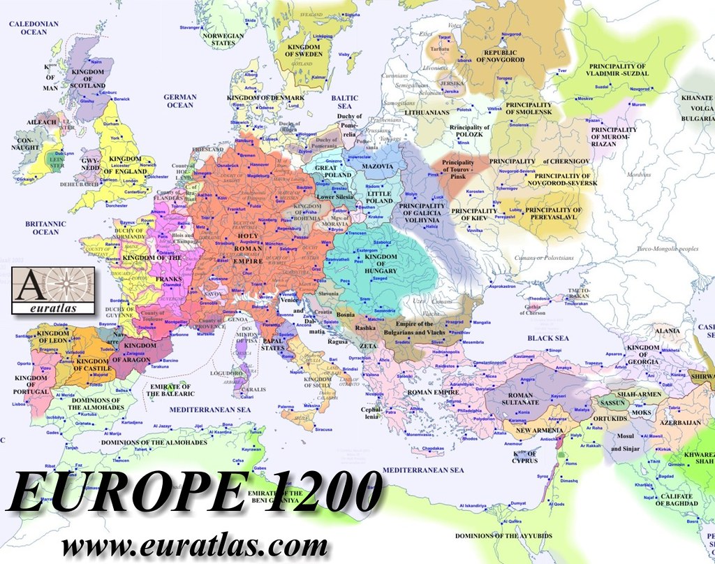 Map Of Europe 1200 Here Is The Political Map Of Europe In Flickr