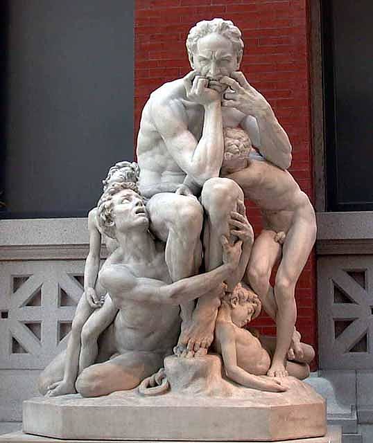 Ugolino and his Sons by Jean-Baptiste Carpeaux 1827-1875