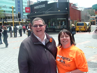 Andrew Casidy and Carol Beaumont