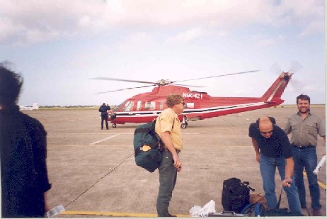 Helicopter at Galveston