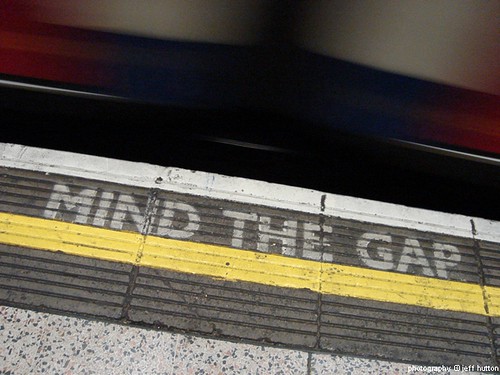 mind the gap | simple really | Jeff Hutton | Flickr