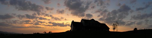 sunset panorama pennsylvania dauphincounty powellsvalley