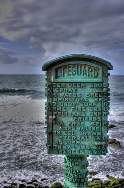 Lifeguard Emergency Telephone, La Jolla Cove