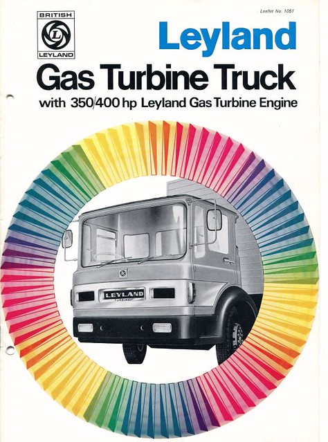 Leyland Gas Turbine Truck brochure 1968