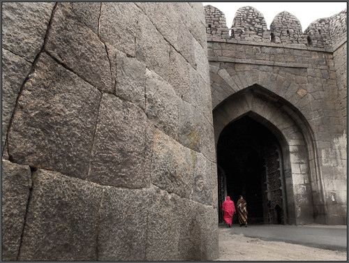 Golkonda Fort by Sukanto Debnath