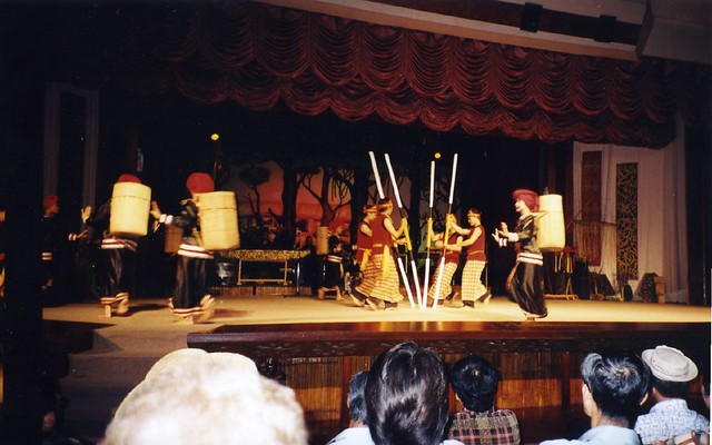 Orang Ulu dance, Sarawak Borneo