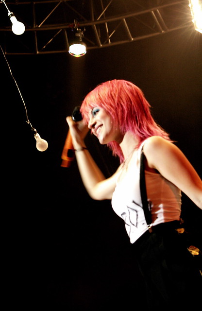 Hayley Williams from Paramore live @ The O2 Dublin Nov. 6th