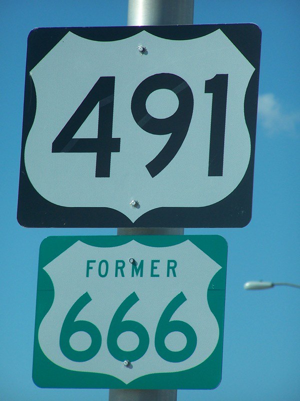 Route 666. Photo by Joseph Novak; (CC BY 2.0)
