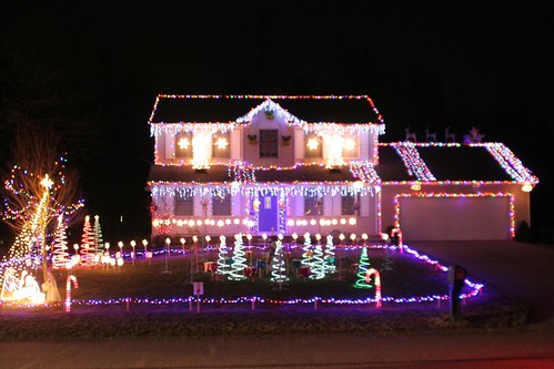 Spring Lake House Holiday Lights Redux | Inspired by last ye… | Flickr