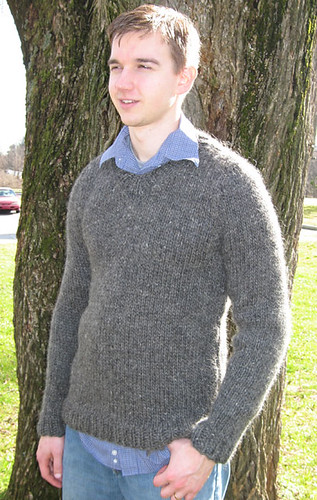 Kris's Lopi Pullover | Pattern: Knitting To Go deck, Men's B… | Flickr