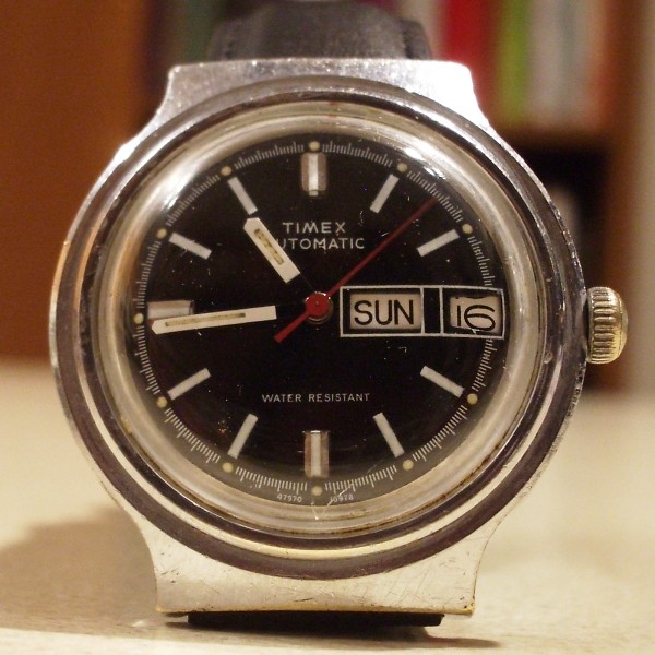 Timex 1978 Automatic Day Date Diver In Process