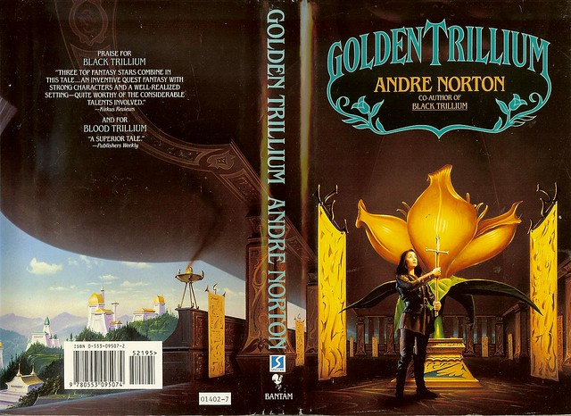 Andre Norton - Golden Trillium - cover artist Mark Harrison