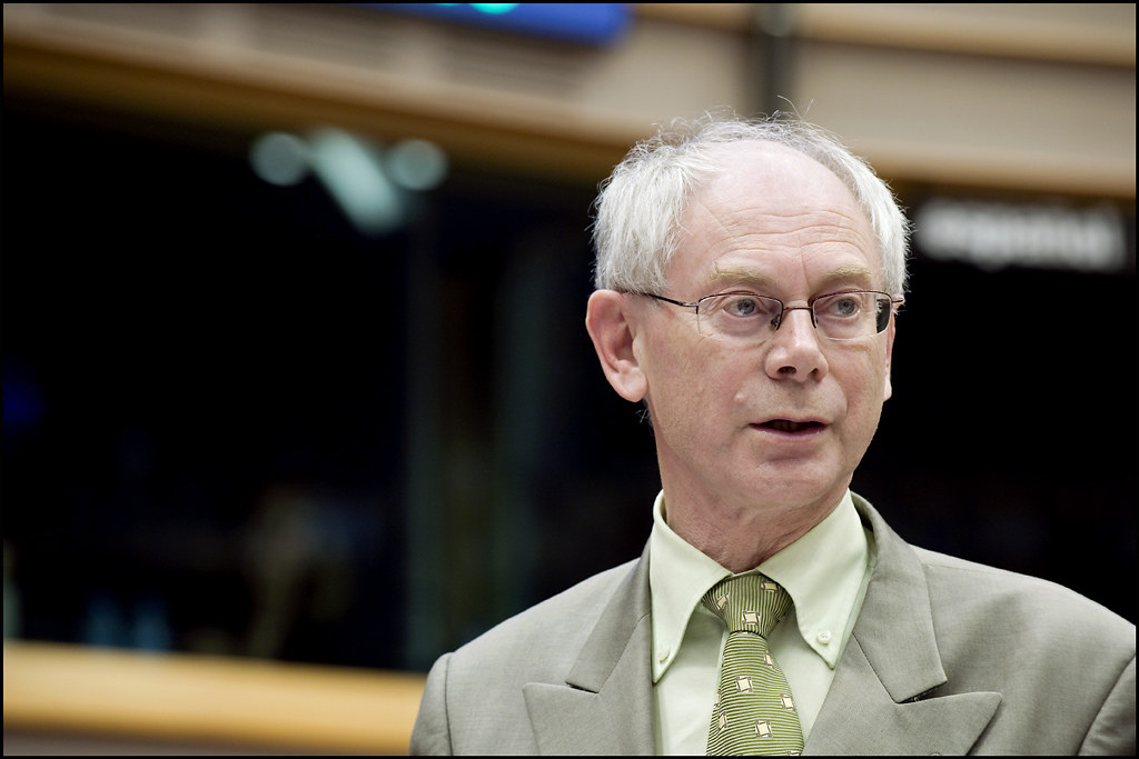 Herman Rompa MEPs debate economic governance with Herman Van Rompuy | Flickr