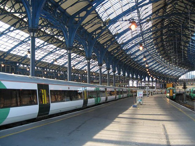 Brighton Station platform & roof