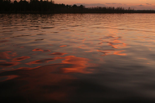 Sunset Reflections, Lake Kerr