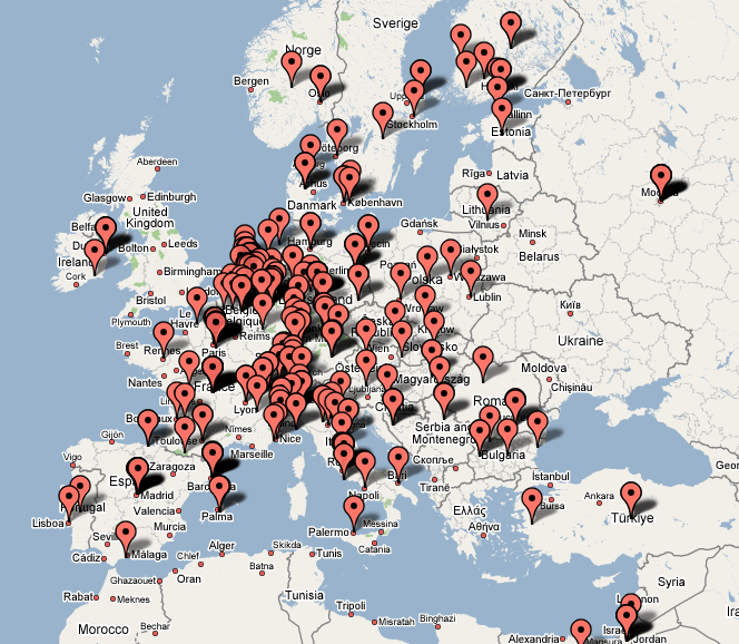 Google Gadget authors in Europe