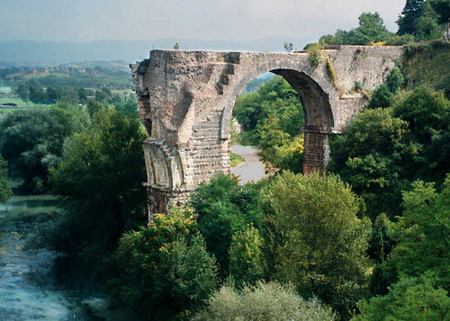 italy roman bridges bridging narni bridgeink pontedaugusto