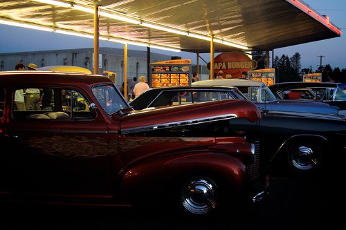 Cruise-In At The A&W by Celine Chamberlin