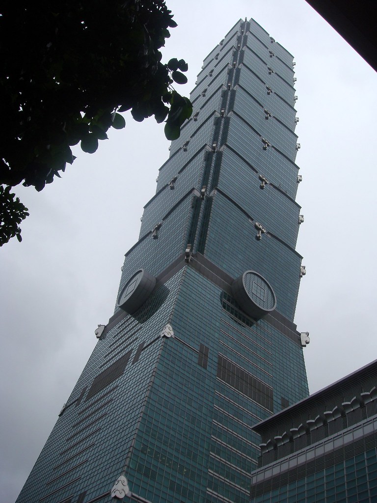 The world tallest building, Taipei 101