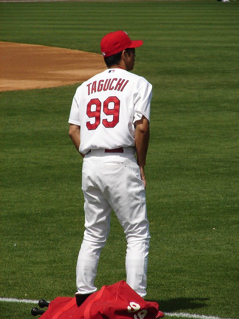 Cardinals v. Marlins - March 9, 2007, So Taguchi