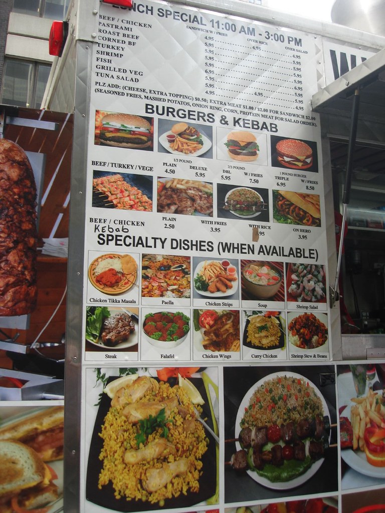 Steak Truck Menu Read about this at Flickr