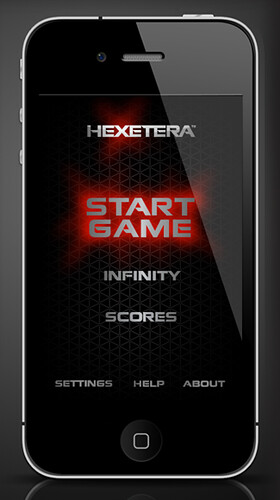 Main Menu - HEXETERA Triangle puzzle game | by hexetera