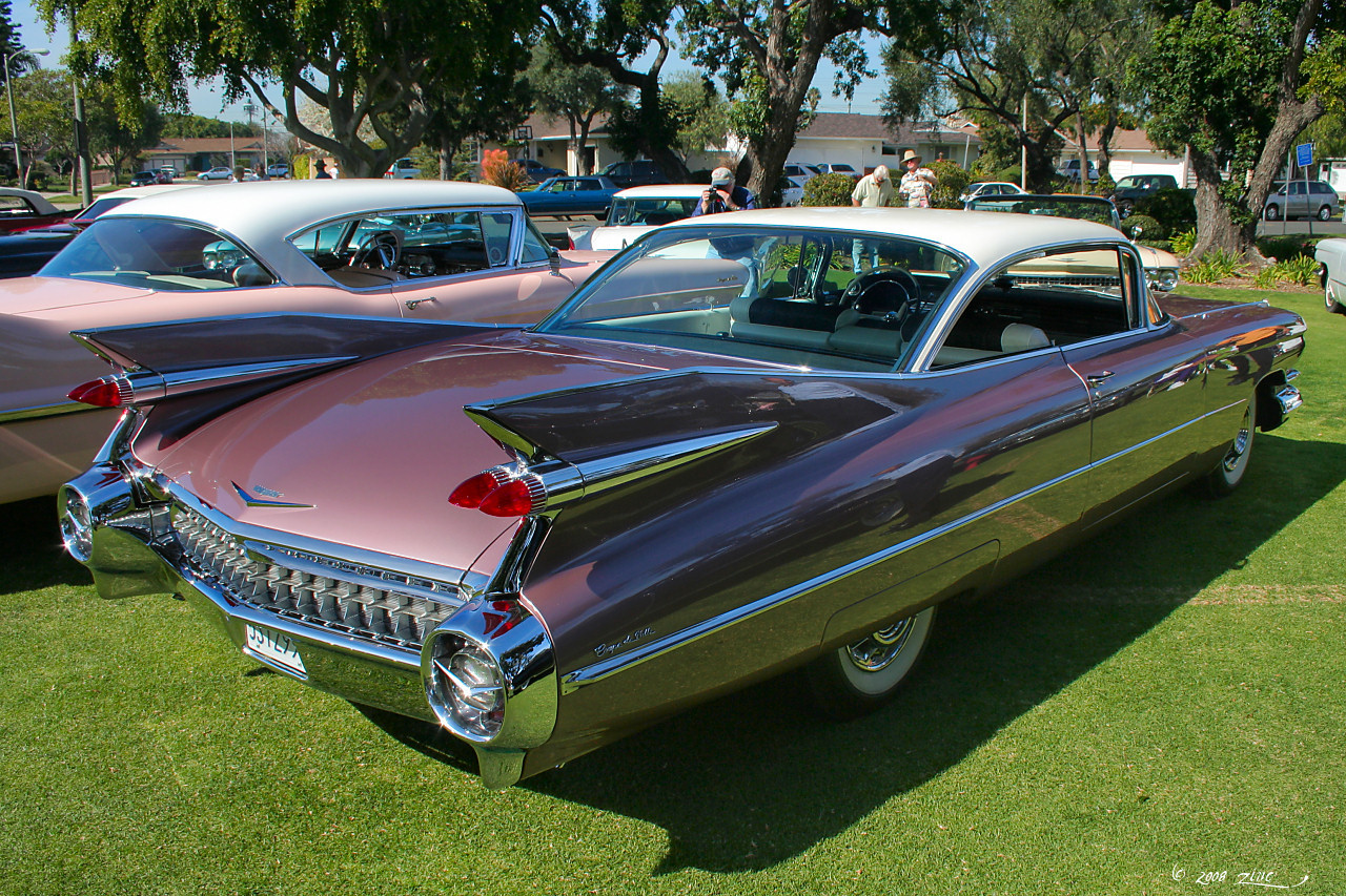 Image of 1959 Cadillac Coupe deVille - lavender - rvr