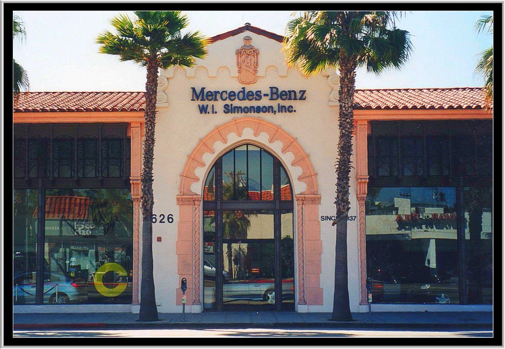 Santa Monica Ca Mercedes Benz Dealer Since 1937 Scanned Flickr