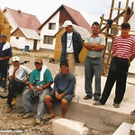 Some of the Romanian workers