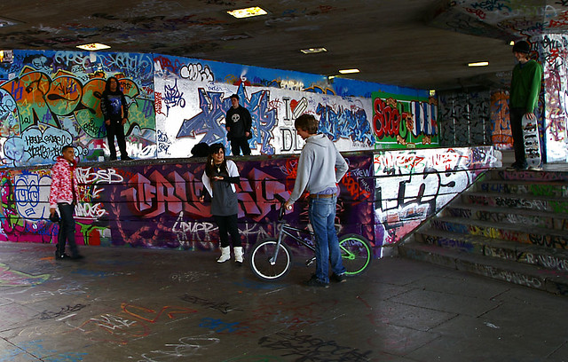 South Bank Skateboard Park - London