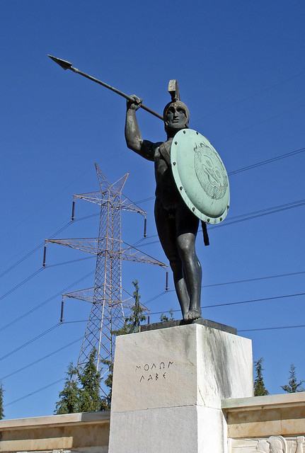 Thermopylae - Monument of Leonidas