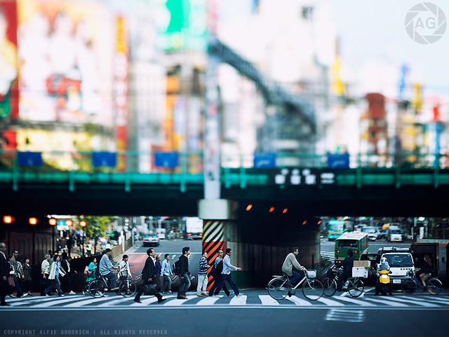 Tokyo Tilt-shift: Shinjuku mêlée, Tokyo