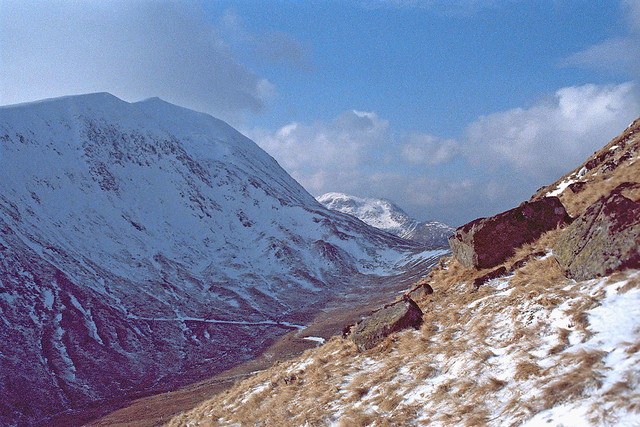 Beinn a' Chochuill - Beinn Eunaich route, 21 February 94 (2 of 5)