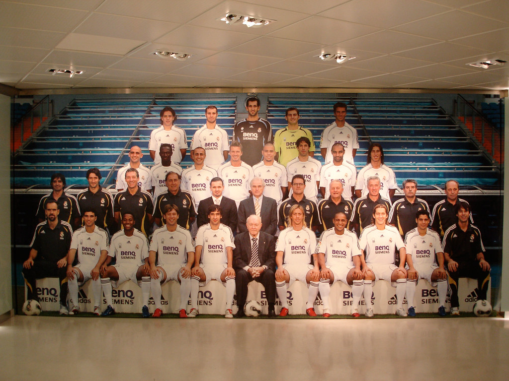Current Real Madrid team - Ian Dick - Flickr