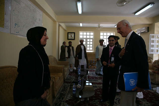 UN top envoy visits Herat: 10 June 2010