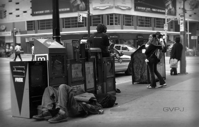 Homeless Toronto Canada