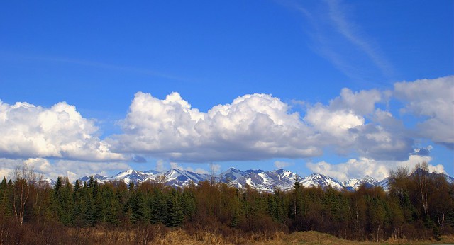 Alaska Anchorage Chugach Mountains