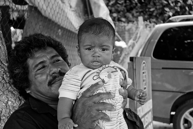 Puerto Morelos Father and Son