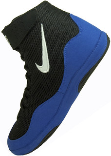 blue nike inflicts