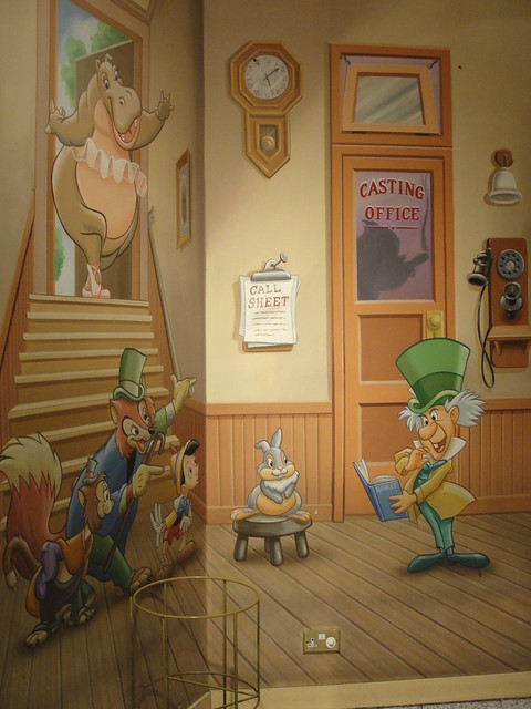 Awesome Disney Store mural
