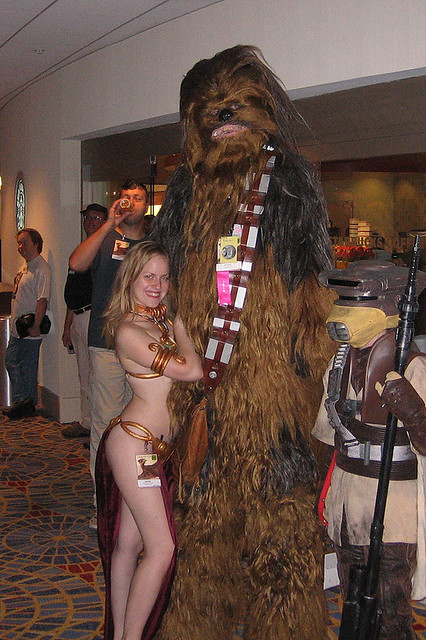 Obligatory Wookiee photo-op