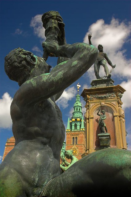 Denmark - Frederiksborg - Statues