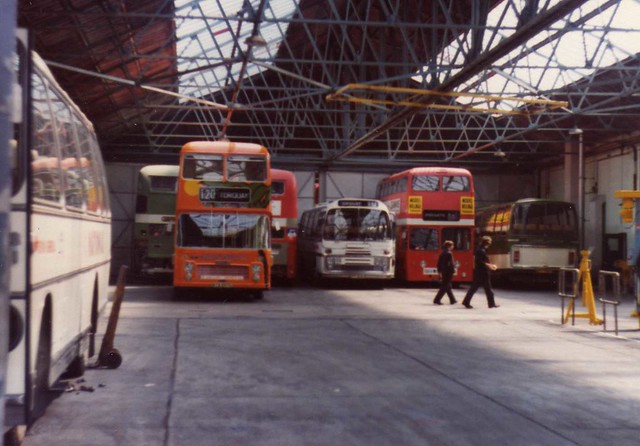 Newton Road Depot 1980