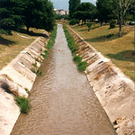 Tirana's burstling sewer I mean river
