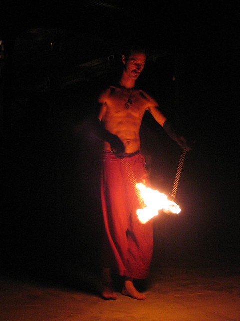 Damien - fire dancer, Koh Pha Ngan