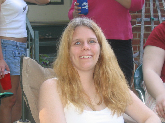 20060529 - Memorial Day BBQ at Christian & Shannon's - Carolyn lookin' blonder - (by Christian) - 165388254_b1f954c716_o