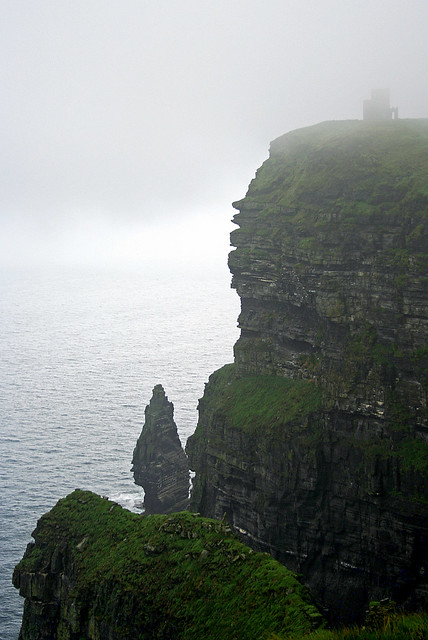 foggy cliffs