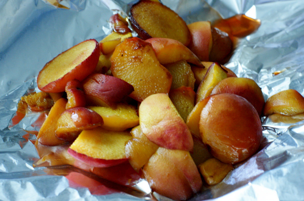 Broiled Peaches, blog post, Ash Crowe
