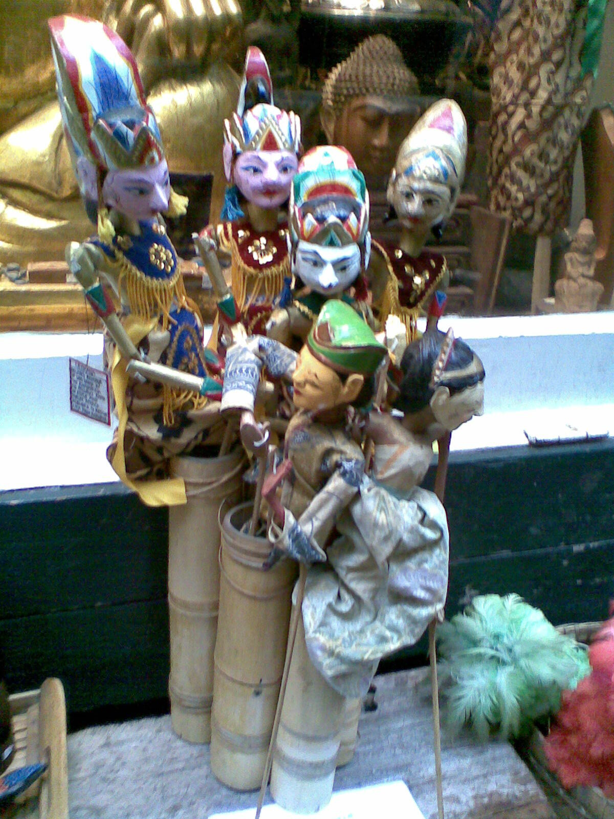 Indonesian puppets