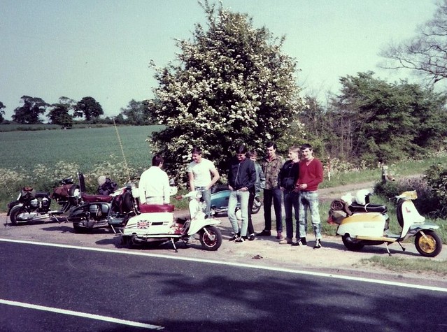 STOP OFF ON SCOOTER RUN - 1981
